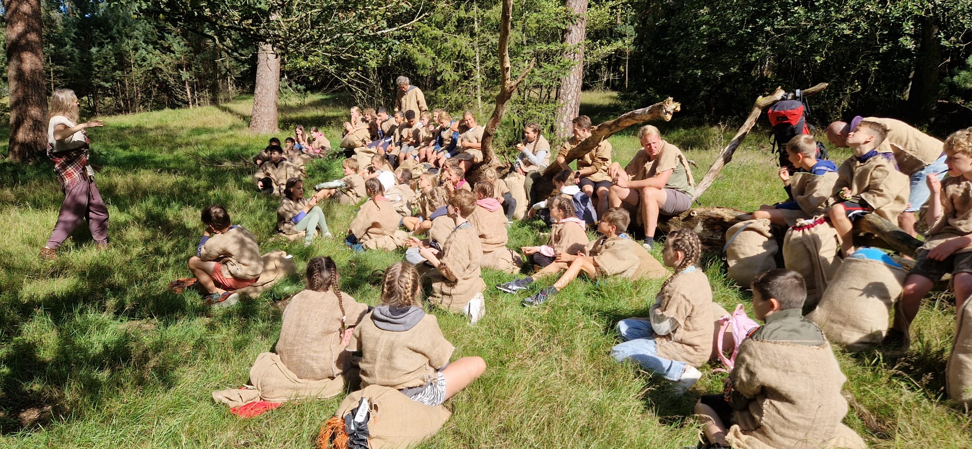 Foto prehistorisch kamp